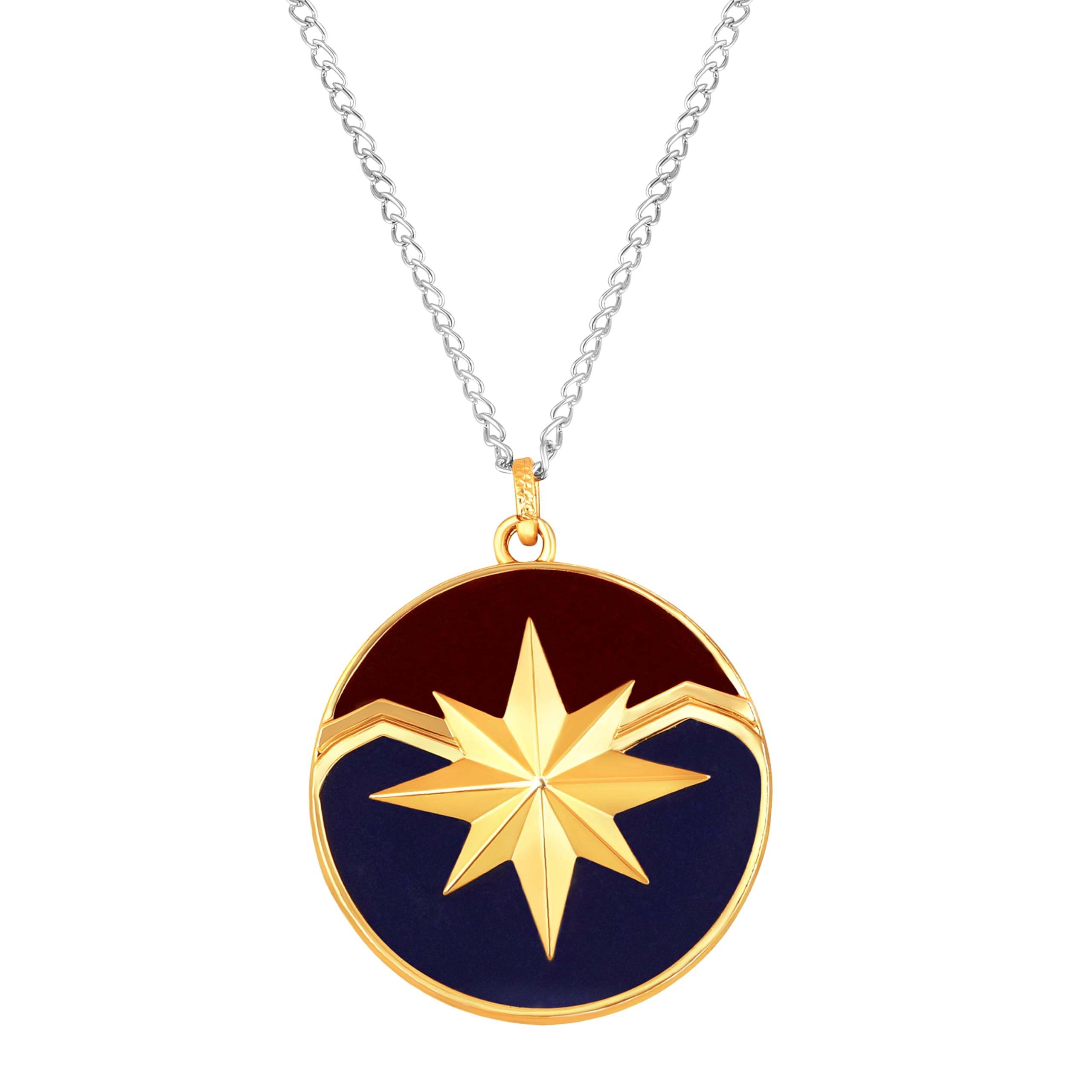 Meenakari Work Hollywood Movie Inspired Shield Unisex Pendant Locket Necklace (PAPS1101905PR)-image-23