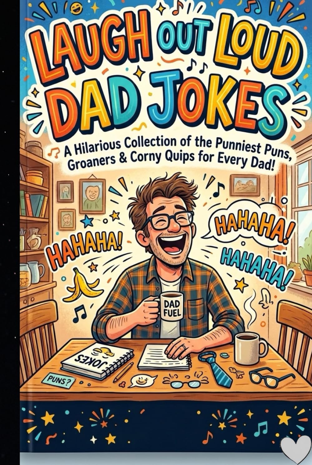 Laugh Out Loud Dad Jokes: 75+ Hilarious, Clean and Corny Dad Jokes That Are So Bad They’re Good | Funny Joke Book for Teens, Adults and the Whole Family