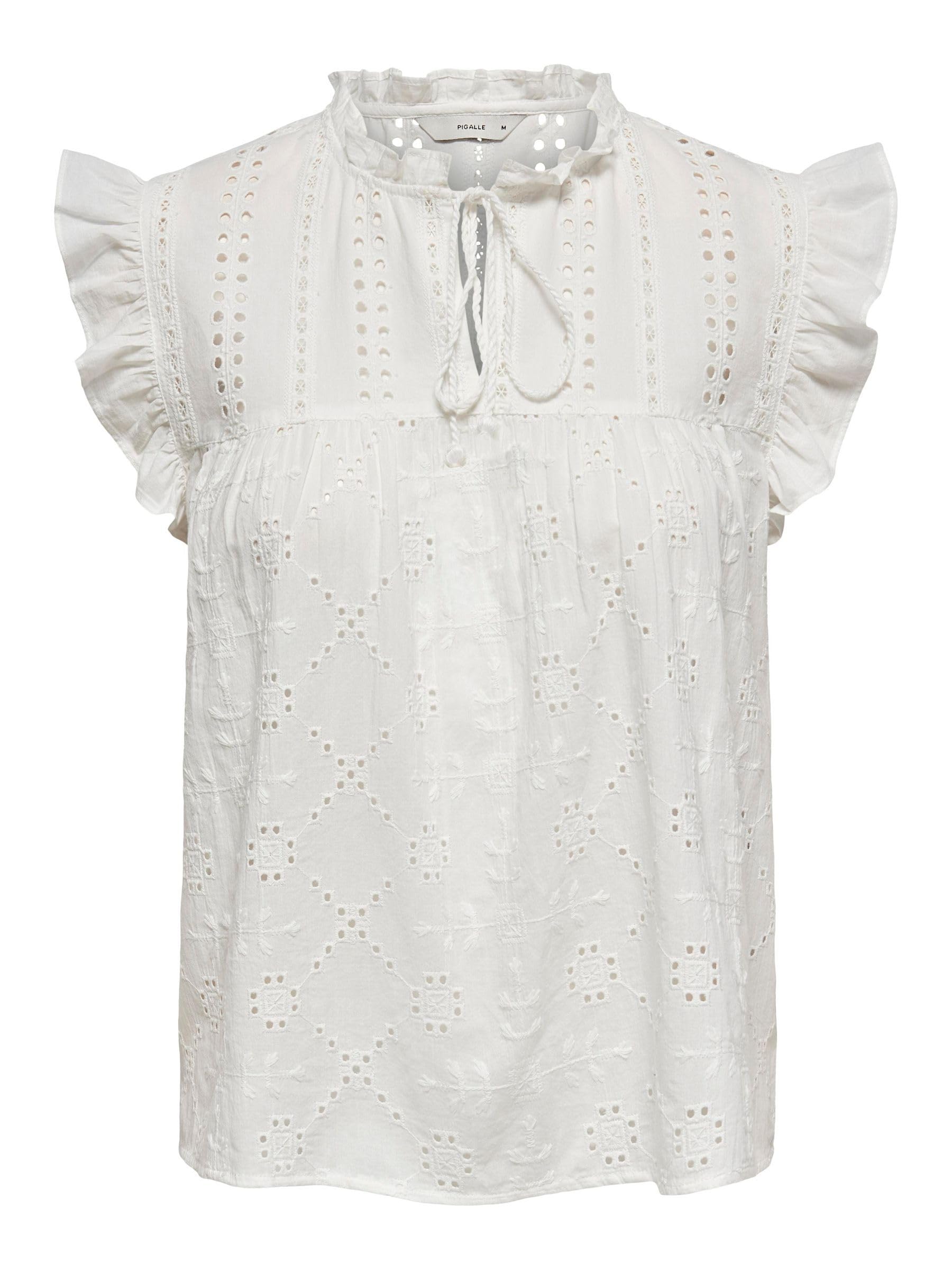Only Women's Blanc T-Shirt Reva Life