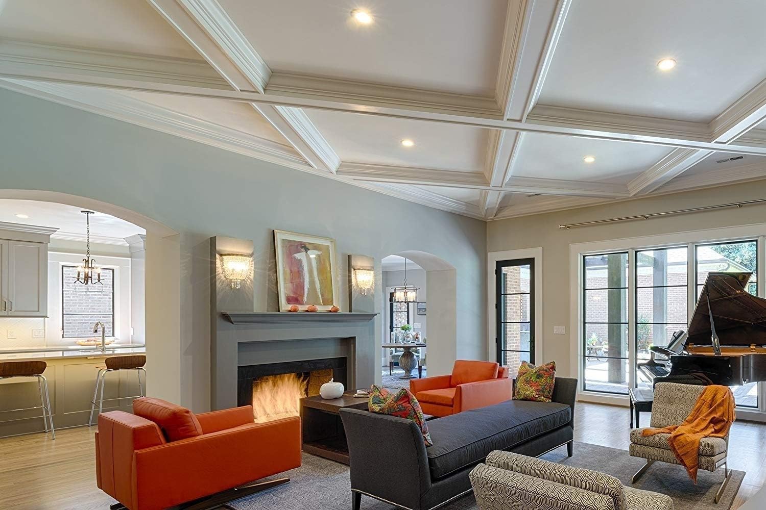 Spotlight，Led Dimmable Ceiling Light Recessed Downlight Square Led Recessed Downlight Hotel Restaurant Home Commercial Lighting Ceiling Spotlight Outdoor Lights/Natural Light - 4000K/3W