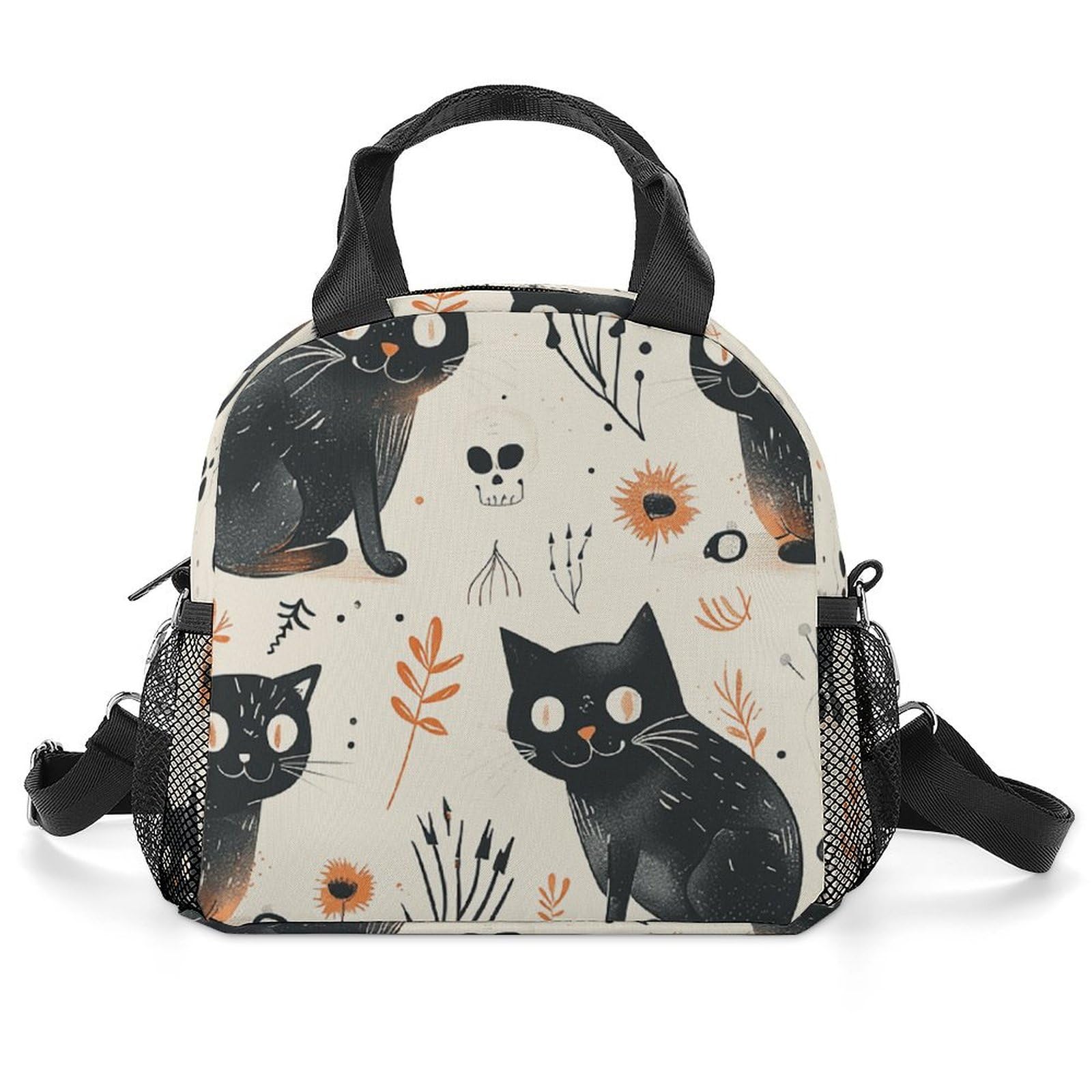 lunch box tote bag／black Nicole Miller of New York Insulated Lunch Cooler 11