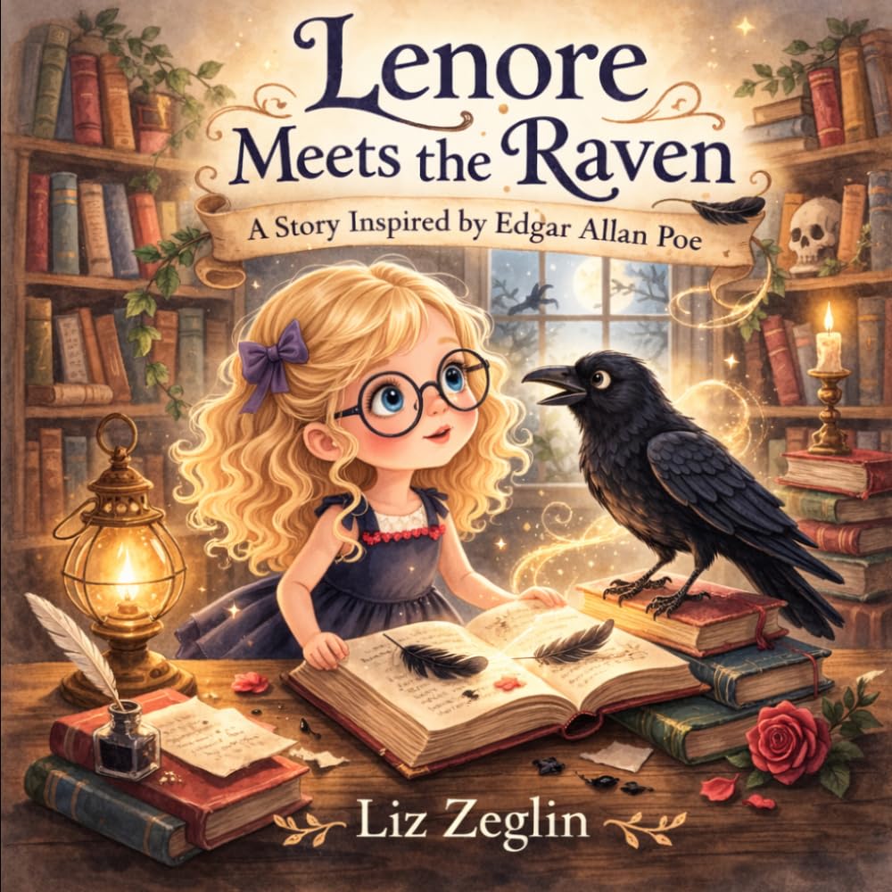 Lenore Meets the Raven: A Story Inspired by Edgar Allan Poe (A Young Readers Meet the Classics Story)