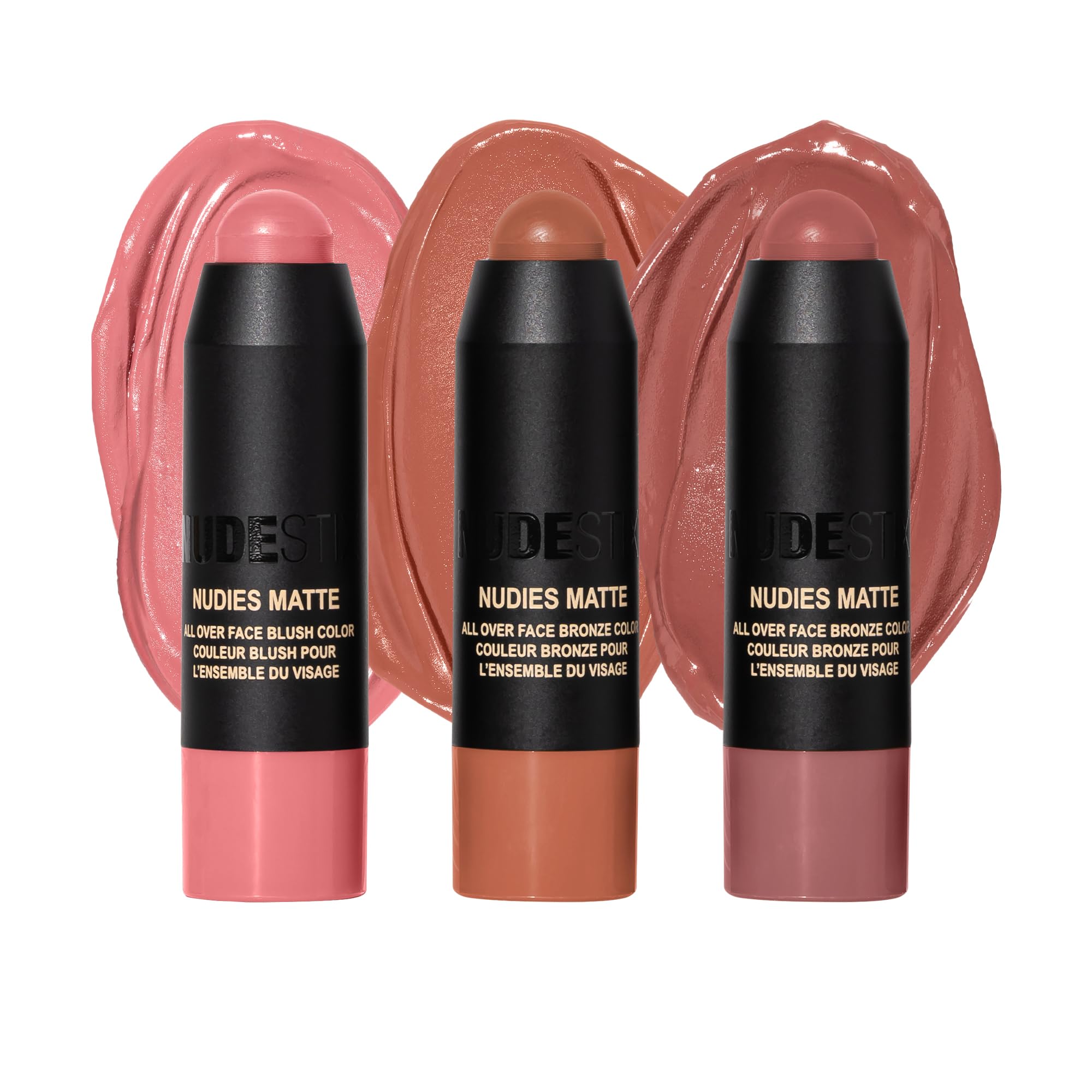 Nudestix Sunkissed Blush & Bronze 3-Piece Mini Cream Stick Kit