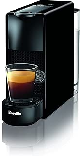 – Breville-Nespresso USA BEC220BLK1AUC1 Nespresso Essenza Mini Espresso Machine with Complimentary Capsules, Piano Black