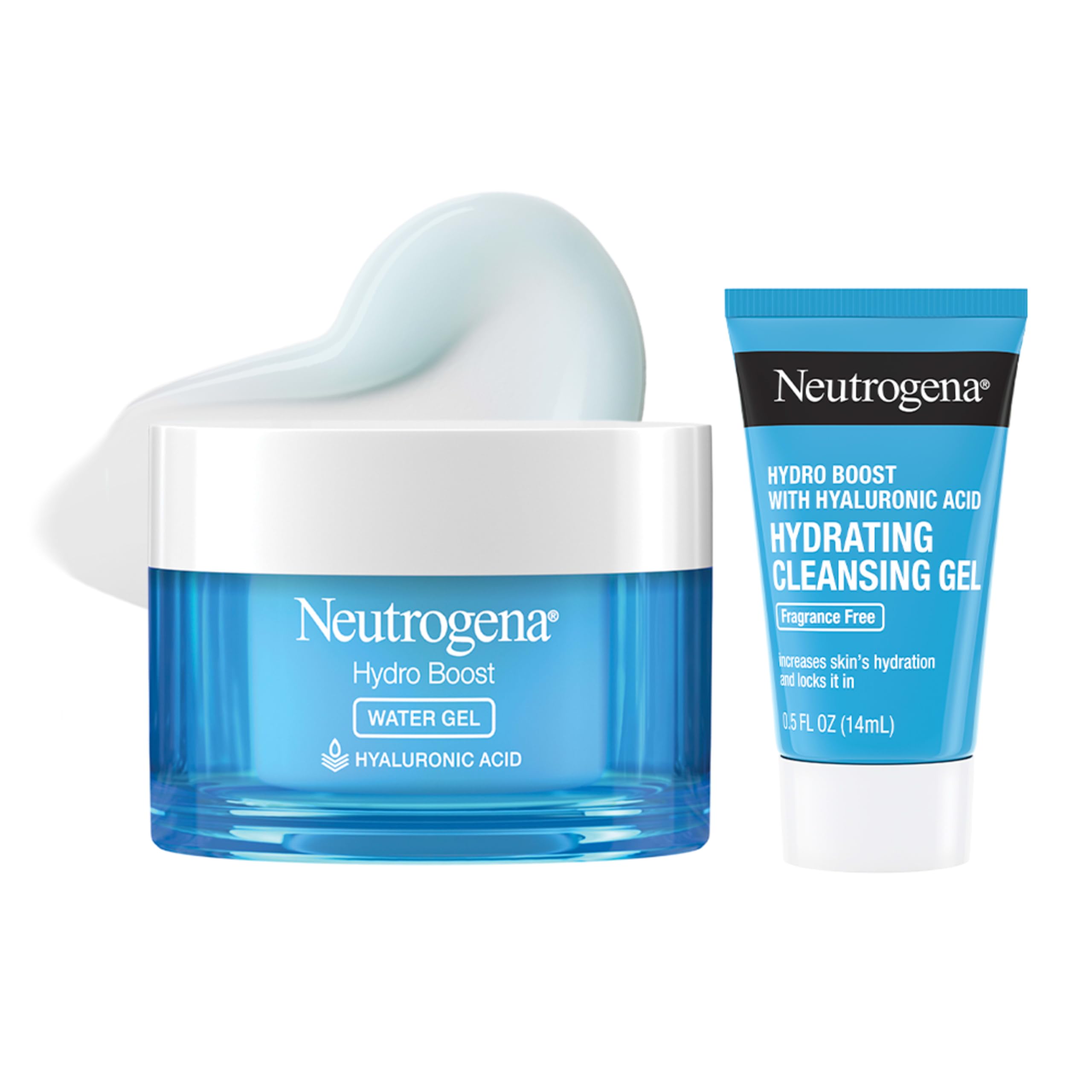 neutrogena hydro boost box Water Gel + Facial Cleanser 1.7 fl. oz + 0.5 oz Color:Radiant Nocturnal Kleavor it effectively quenches skins AMAZING DEFENDERS | Card
