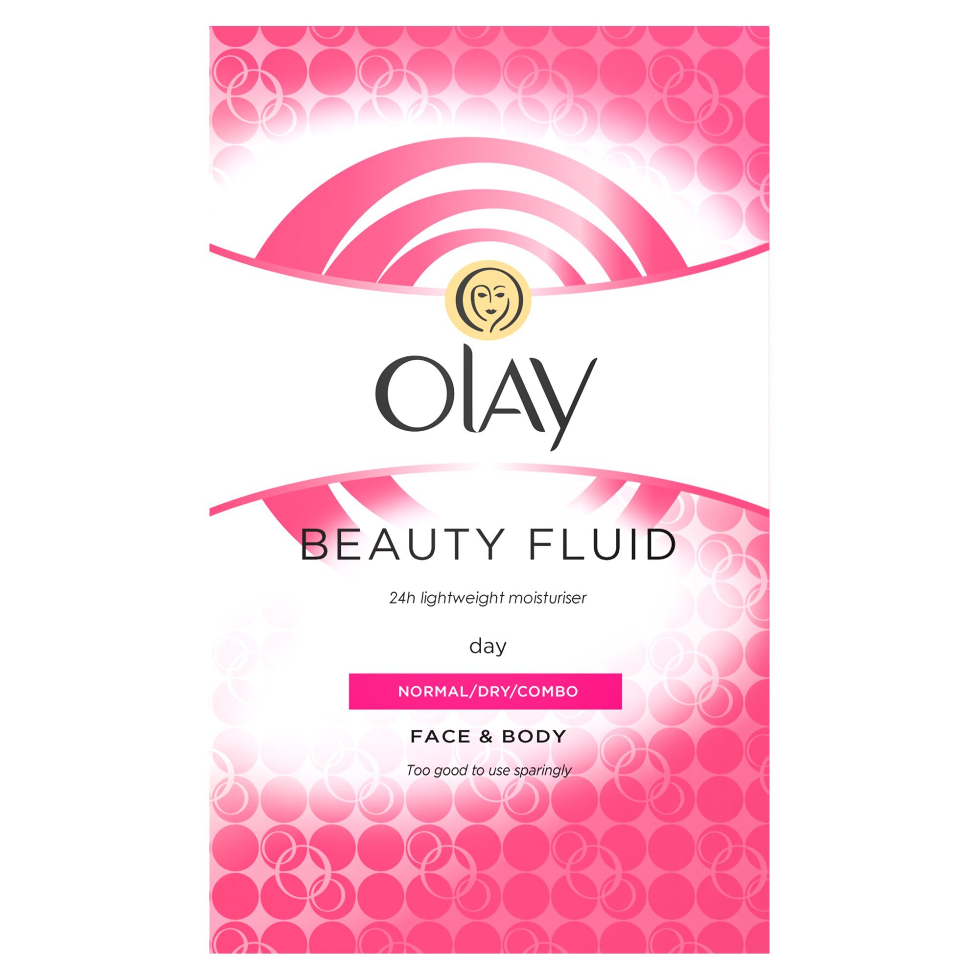 Olay Beauty Fluid Nawilżanie twarzy i ciała, 200 ml, opakowanie 6