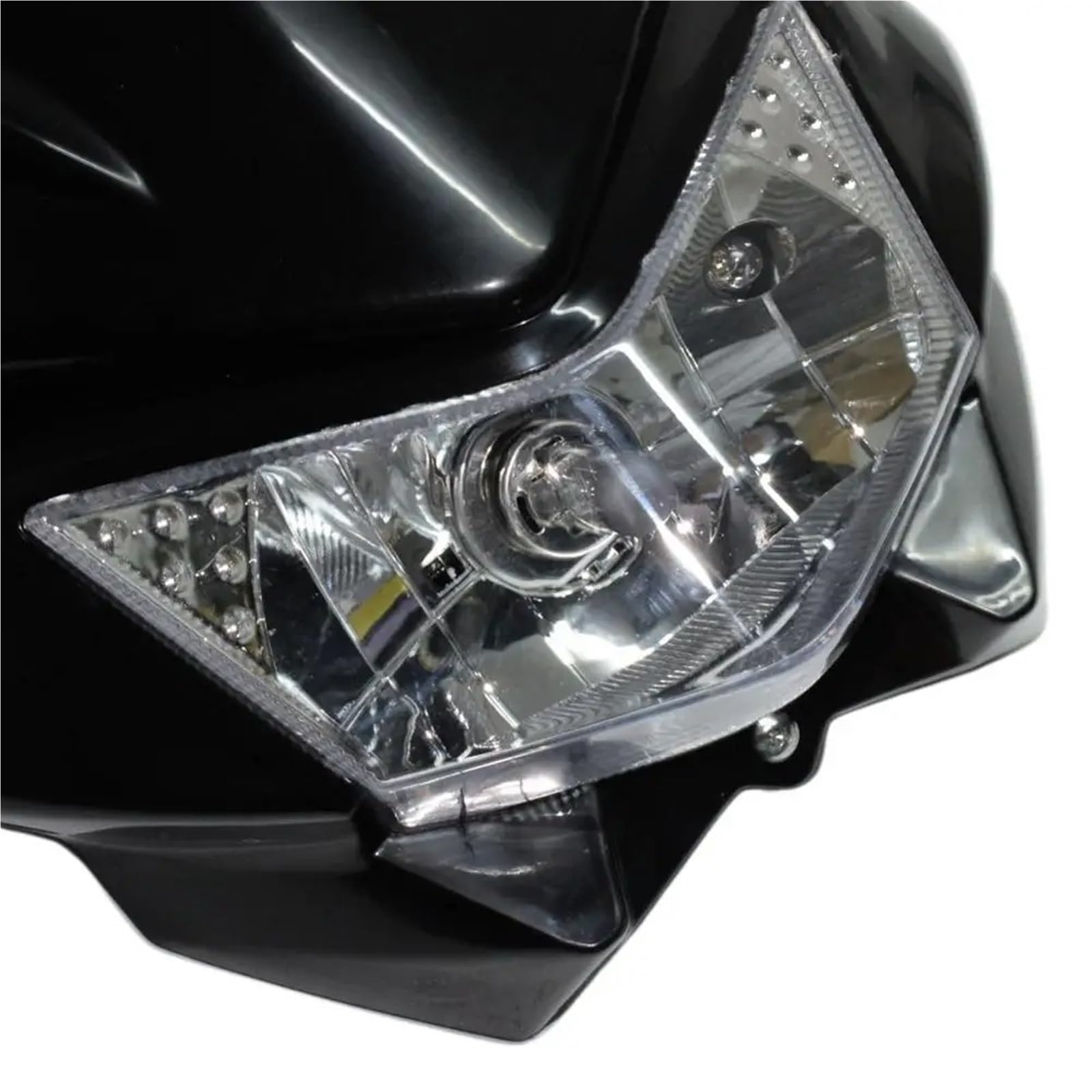Moto Fari Stradali Spot Light Beam Kit Carenatura Faro Per Moto