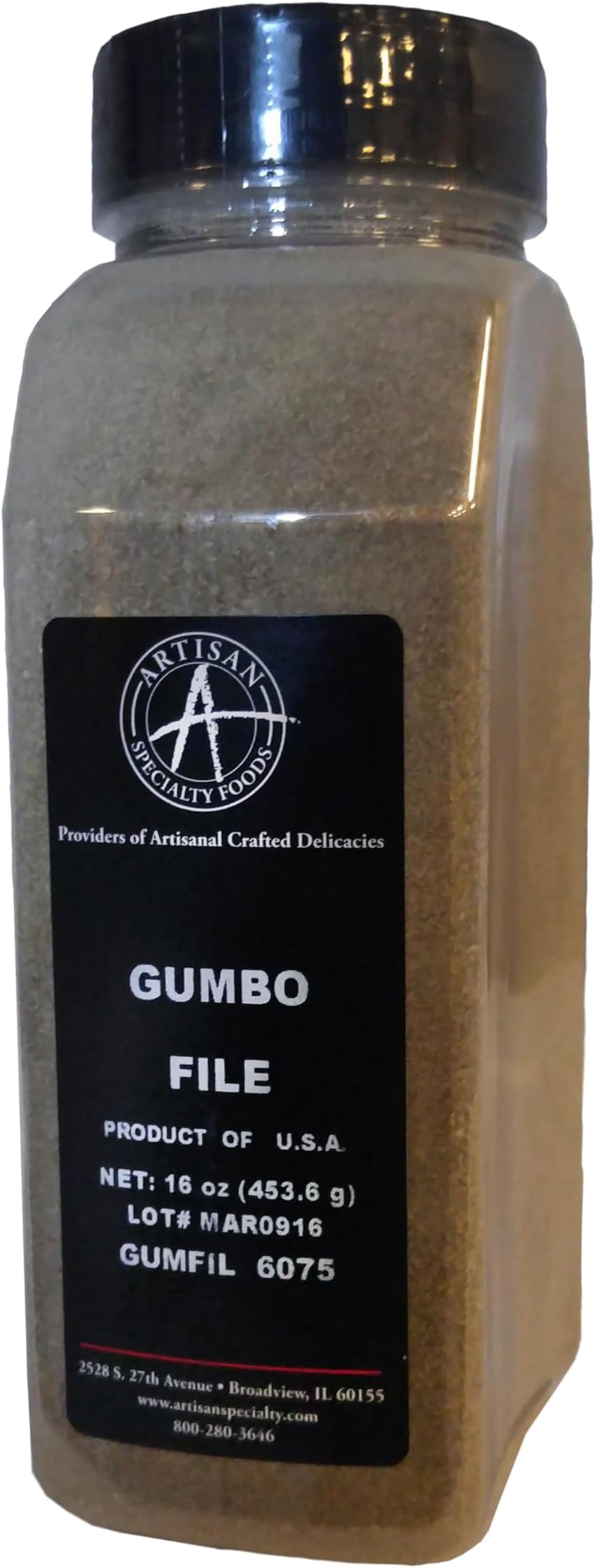 Gumbo File Powder - 16 oz