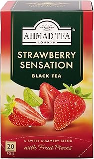 Strawberry Black Tea 1.4oz - 20 Tea Bags