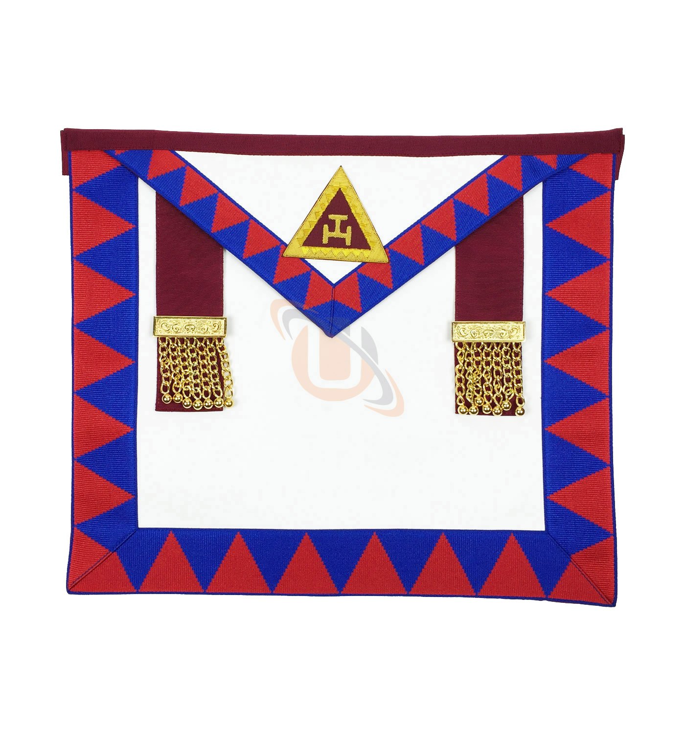 Masonic Regalia Royal Arch Principals Apron Lambskin Real Leather MA010L