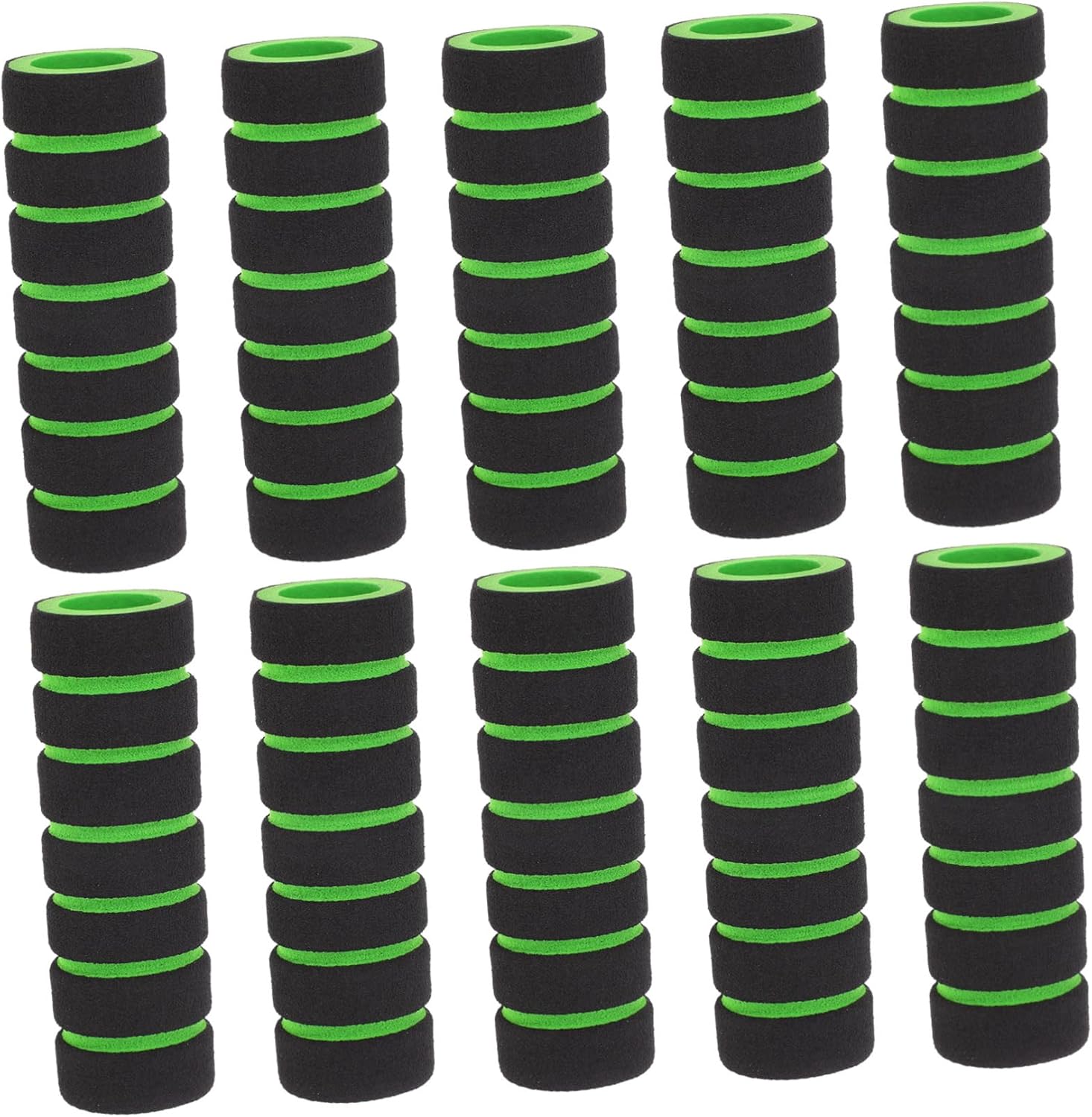 10pcs Replacement Foam Pads for Leg Extension Machine Sponge Cushion Covers for Gym Equipment Secure Fit Roller Pads for Weight Bench and Home Exercise Machines