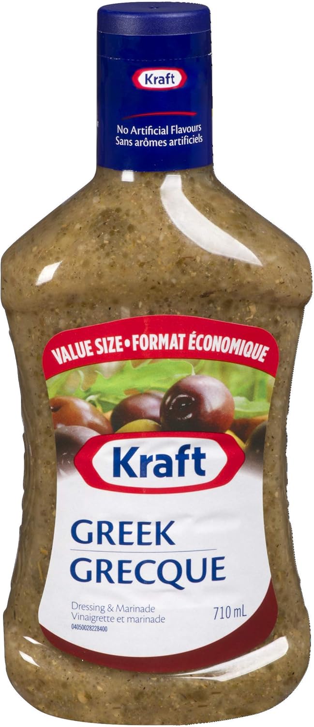 Kraft Greek Dressing 710mL (Pack of 8) Amazon.ca Grocery & Gourmet Food