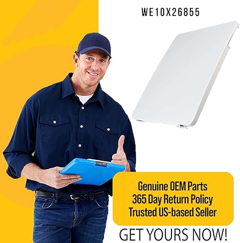 Miniatura 6 de WE10X26855 - Conjunto de puerta compatible con secador de punto de acceso eléctrico general, sustituye a AP6279415 4587556 PS12342940 WE10X24557