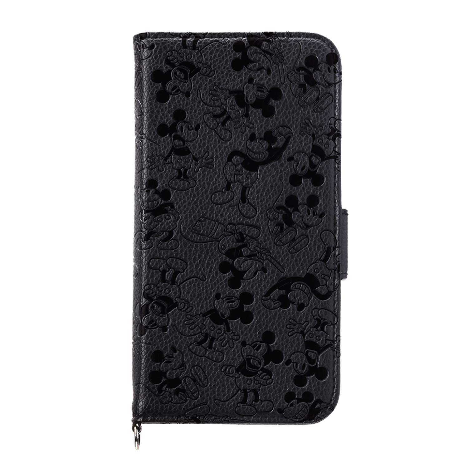 プレミアムスタイル PGA PG-DFP21N01MKY フリップカバー Disney ミッキーマウス〔iPhone 13 Pro用〕