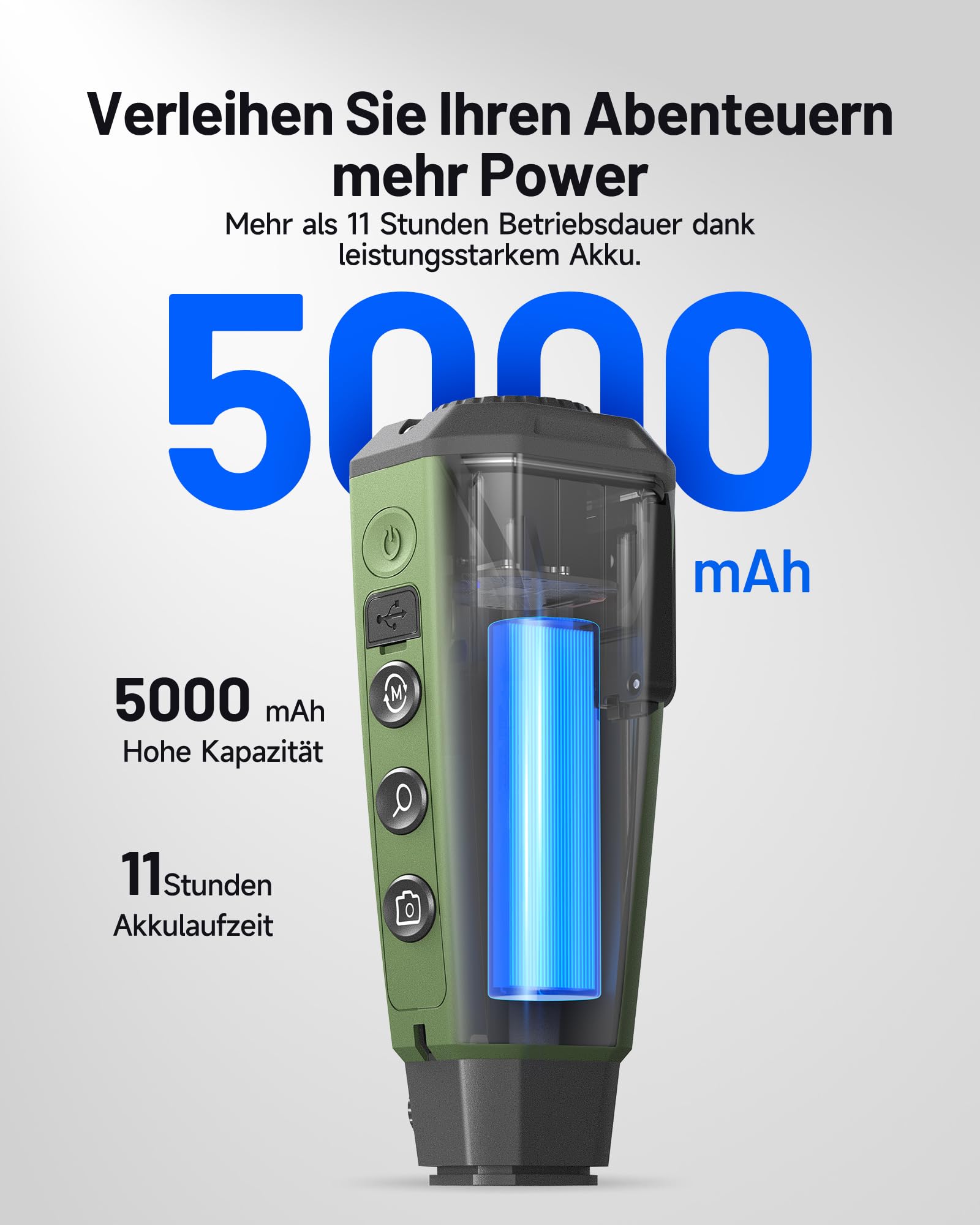 TOPDON TS004 wärmebildkamera Jagd, 320x240 TISR Wärmebild-Monokular 13mm, 50Hz, 11H Akkulaufzeit, 32GB Speicher, für Jagd, Nachtsicht-Outdoor-Erkundung, Wildbeobachtung