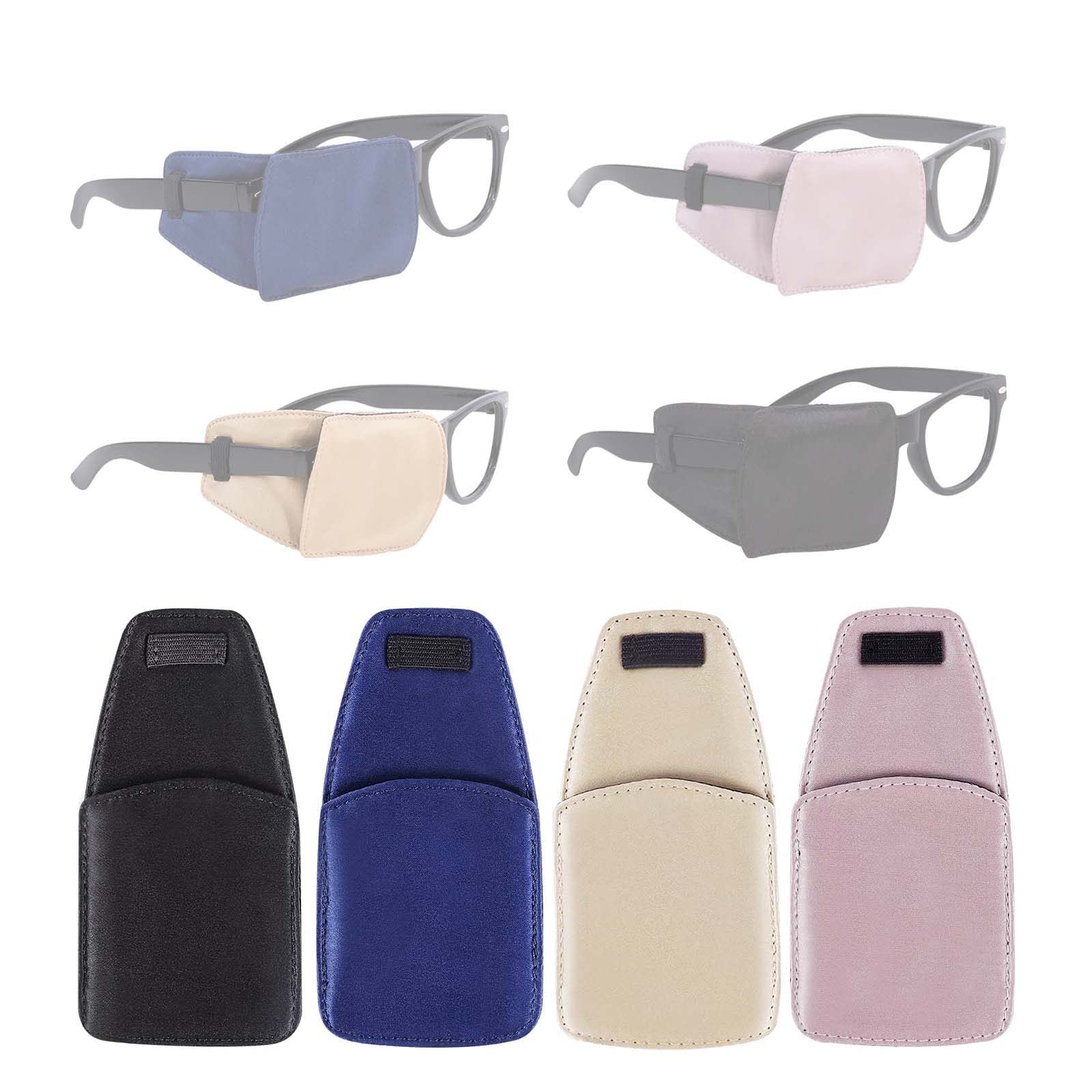 Kumiao Women's Light Adult Eye Patch For Glasses - Silk Patch For Lazy Eye, Amblyopia, Strabismus & Post-Surgery Recovery - Visual Acuity Protector