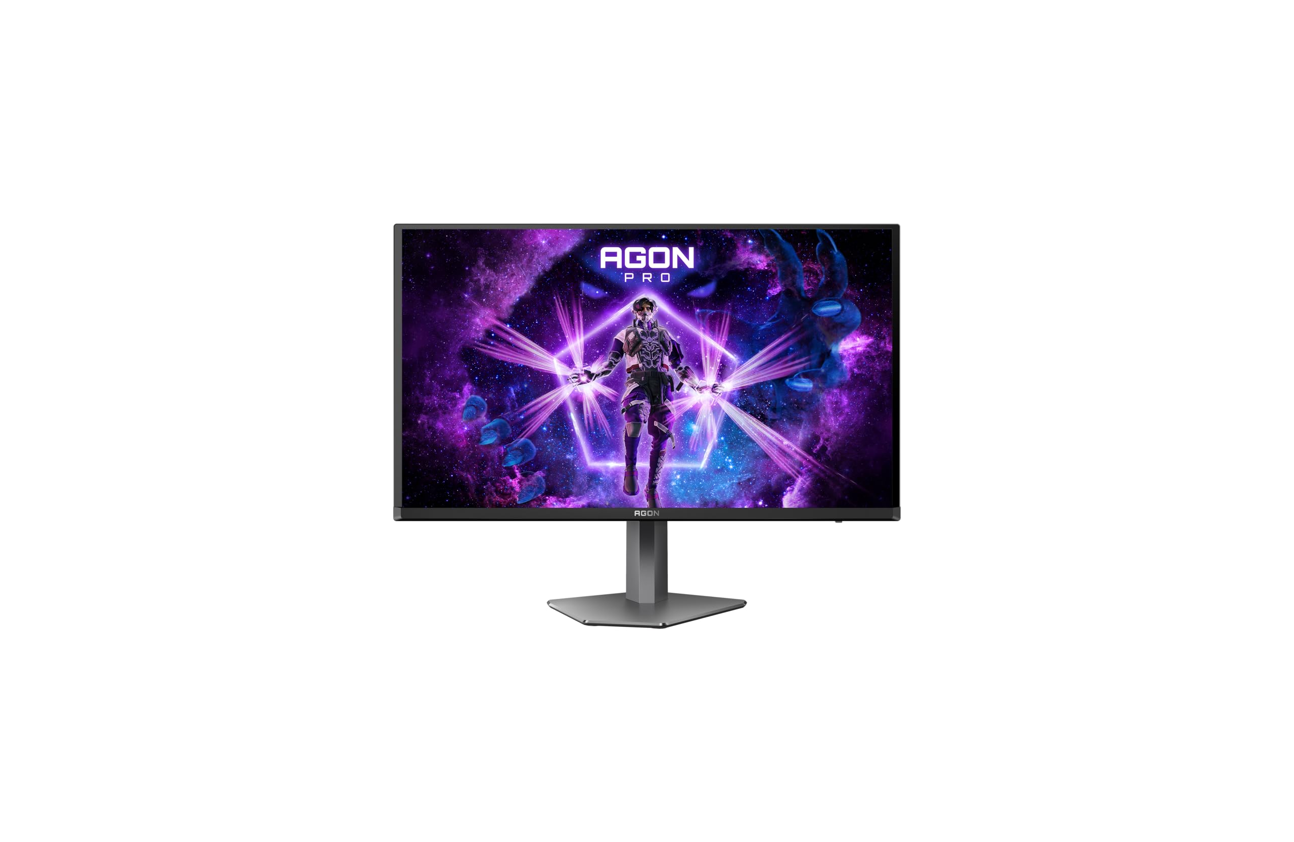 AOC Agon PRO AG276QZD Monitor da gioco OLED QHD da 2-27 pollici, 240 Hz, 0.03 ms GtG, FreeSync Premium Pro, G-Sync comp., HDR400 (2560x1440, 2X HDMI 2.0, DisplayPort, USB Hub) nero