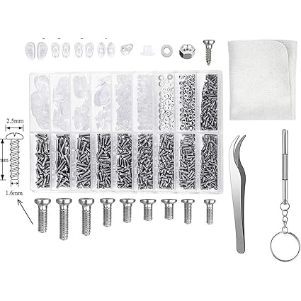 DIY Crafts Design # No 3, Repair Kit, Eyeglass Repair Kit Sunglass Glasses Repair Kit Eyeglasses Scre (Design # No 3, Repair Kit)