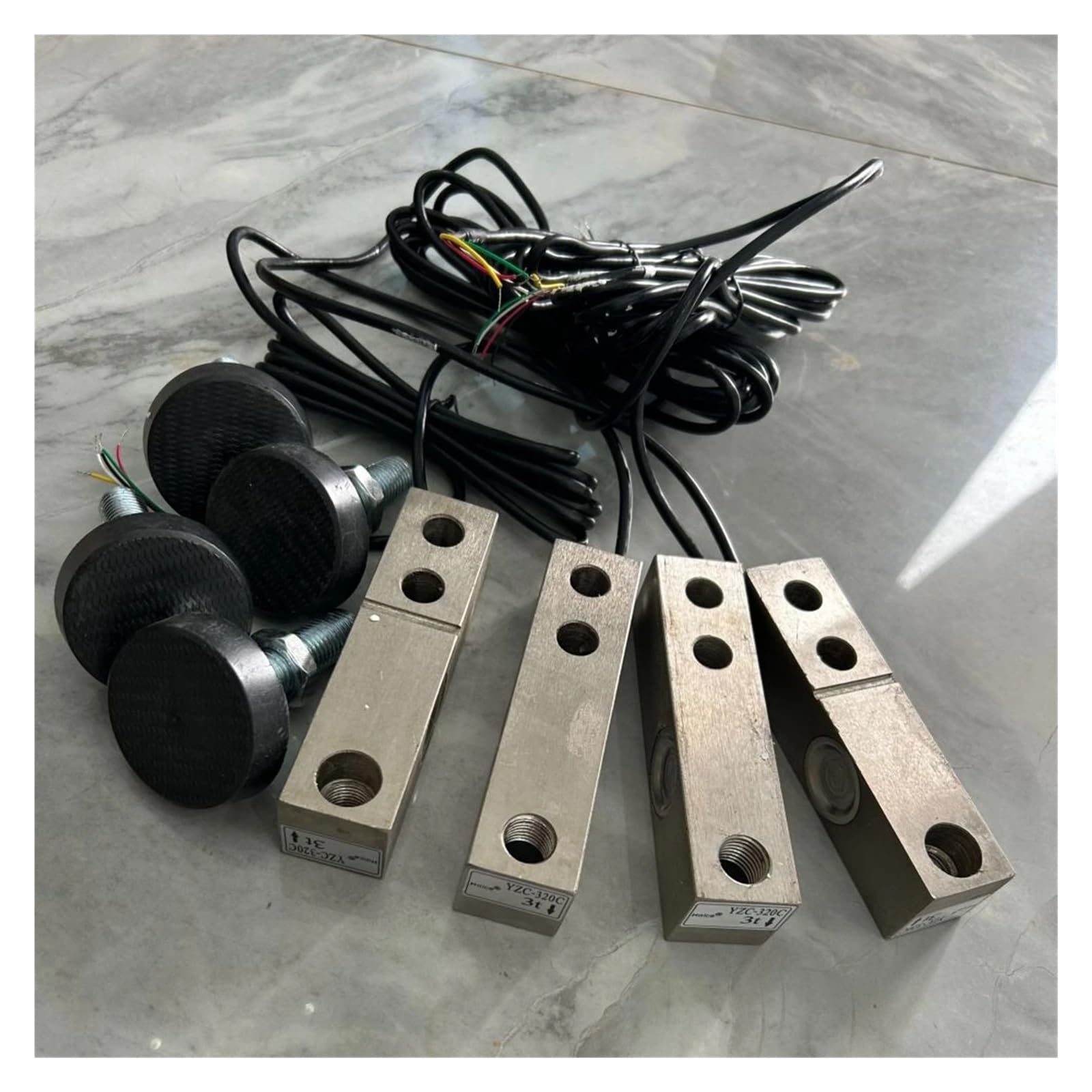 Capteur de cellule de charge, Capteur de pesage de cellule de charge de haute précision Xk3190-A12 E for compteur de charge d'instrument de pesage de bétail 500KG 1T 2T 3T 5T pour mesurer la force, la
