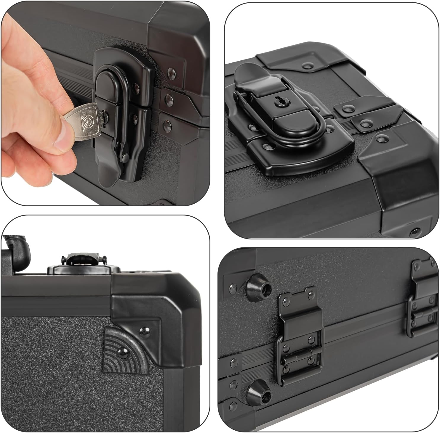 Protective Hard Case Shockproof Water-resistant with Customized DIY Foam Insert fit for Camera, Laptops, etc, 11.7 X 11.5 X 5-Inch - Image 6