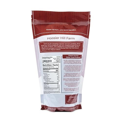 Miniatura 2 de Hoosier Hill Farm Obleas para derretir chocolate, 2 libras (paquete de 1)