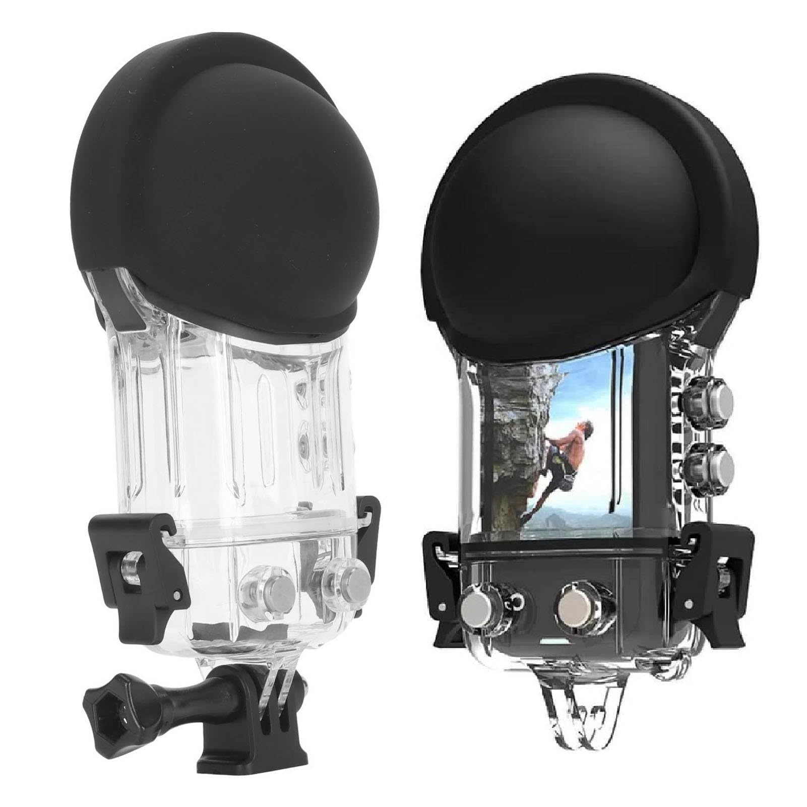 Custodia Protettiva per Immersione Subacquea Custodia Subacquea per Fotocamera Impermeabile IPX8 da 164 Piedi per Accessori ONE X3