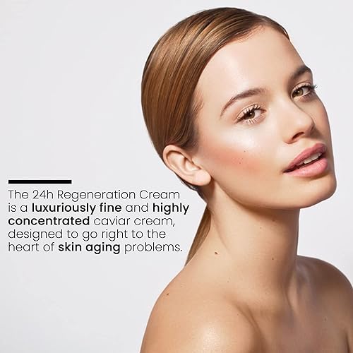 Miniatura 7 de Crema hidratante facial Caviar Regenerate  Crema antienvejecimiento para manchas de envejecimiento, tratamiento facial con ácido hialurónico y