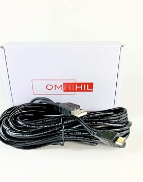 OMNIHIL 30 Feet Long High Speed USB 2.0 Cable Compatible with Tria Age Defying Smooth Beauty Laser