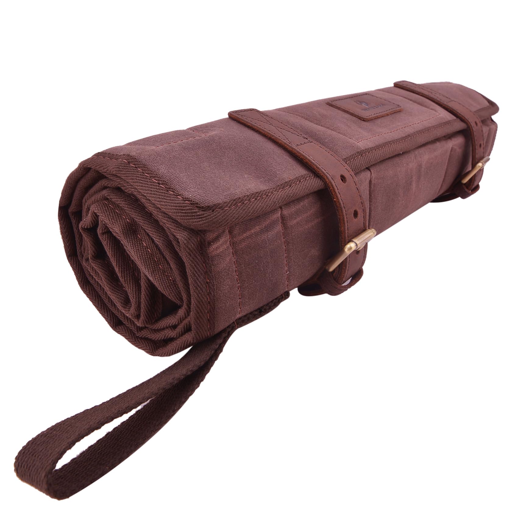 Roll-up Canvas Gun Cleaning Mat Pad (Coffee)