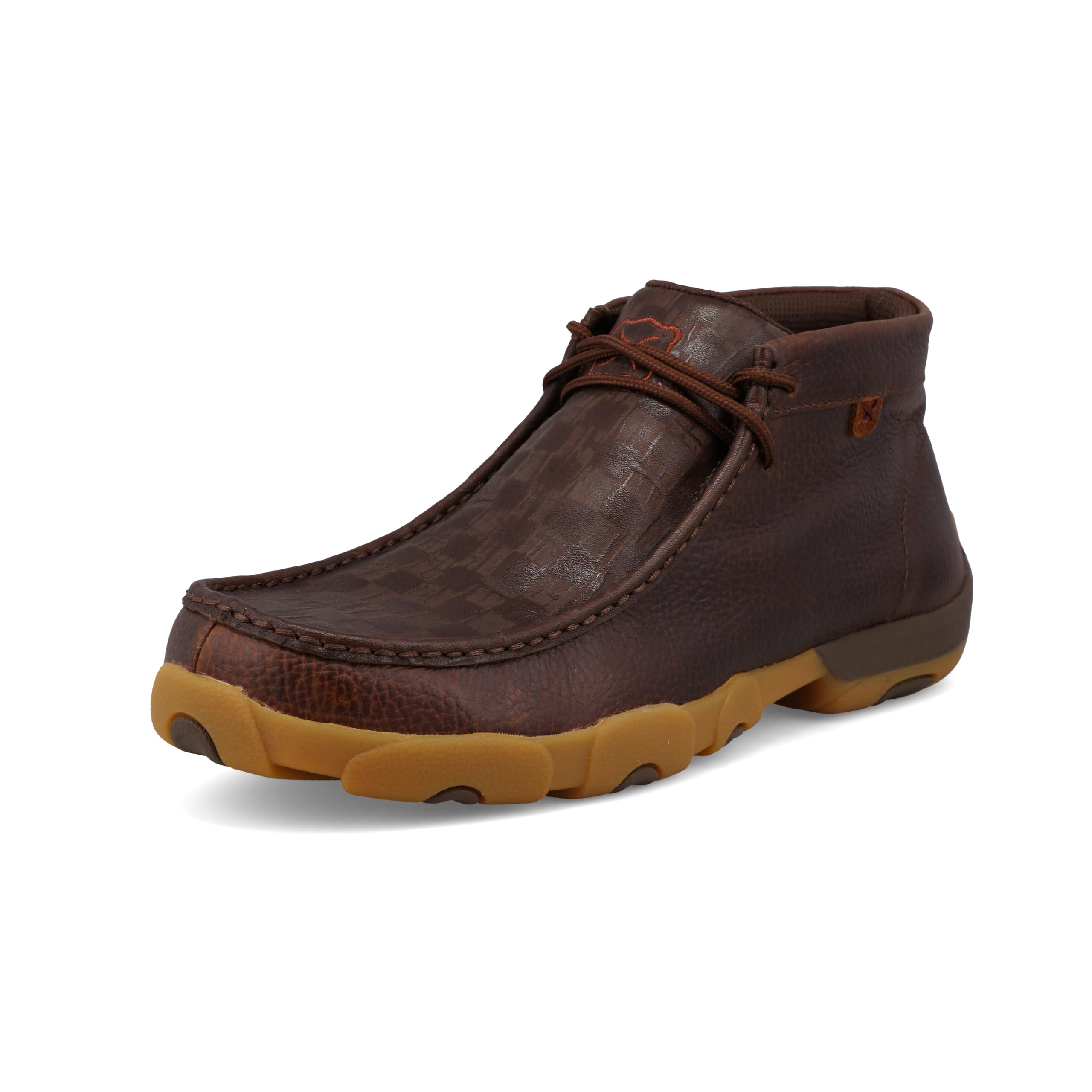Twisted X Men's Chukka Driving Moc, Umber, 13 W