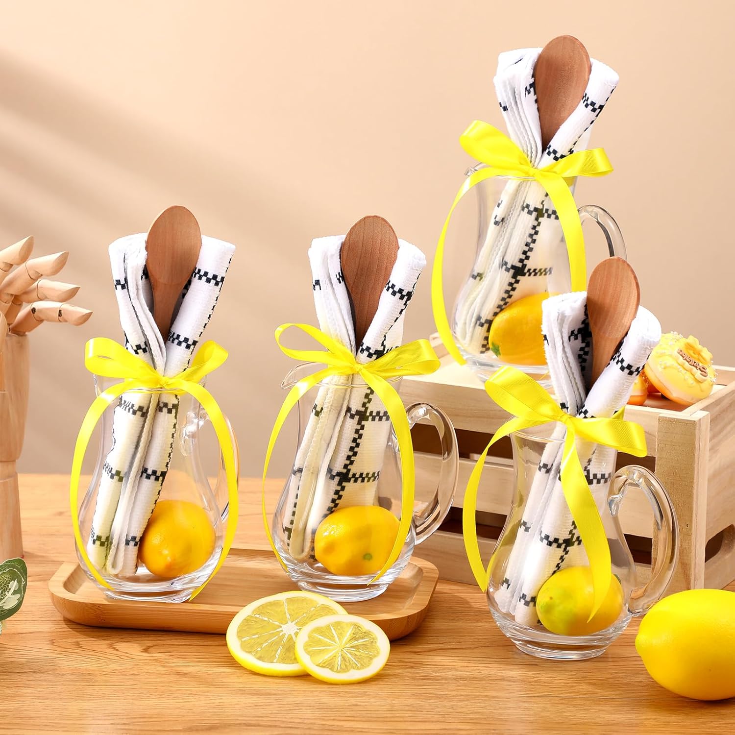 LemonRoad 6 Set Baby Shower Prizes for Game Winners Lemon Bridal Shower Presents Bulk Party Gift for Players Guests Wedding Bridal Party Favors