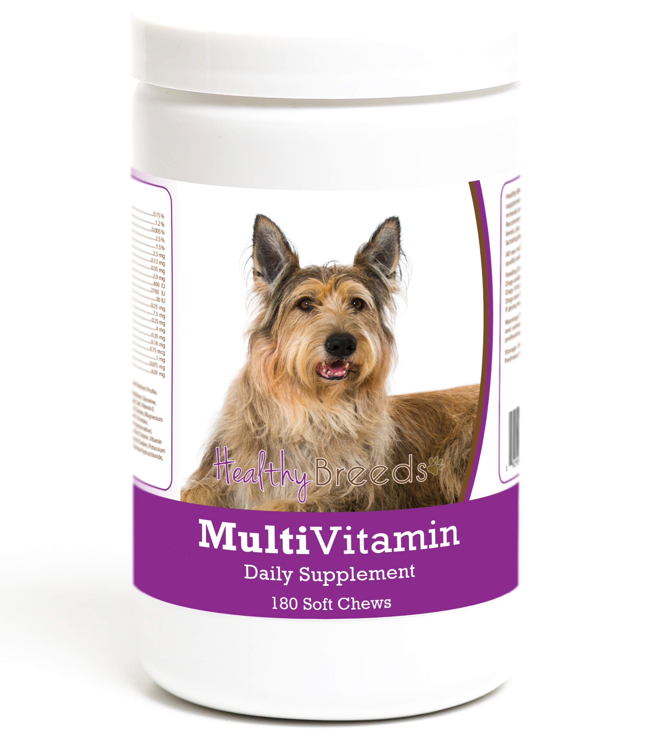 Healthy Breeds Berger Picard Multivitamin Soft Chew for Dogs 180 Count
