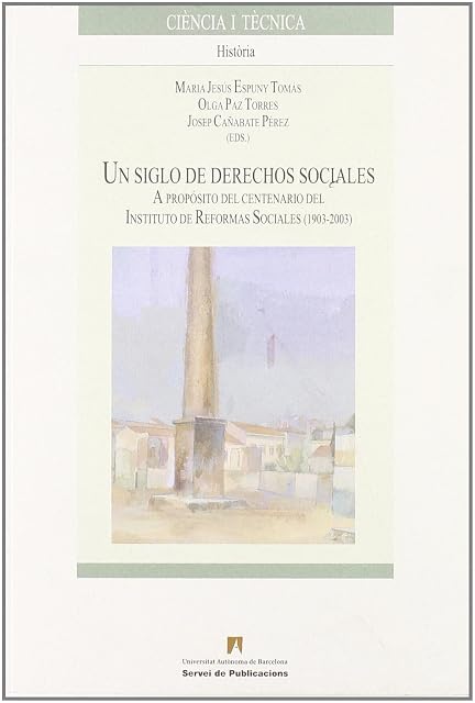 Portada de Un Siglo de Derechos Sociales. A Proposito del Centenario del Ins Titu