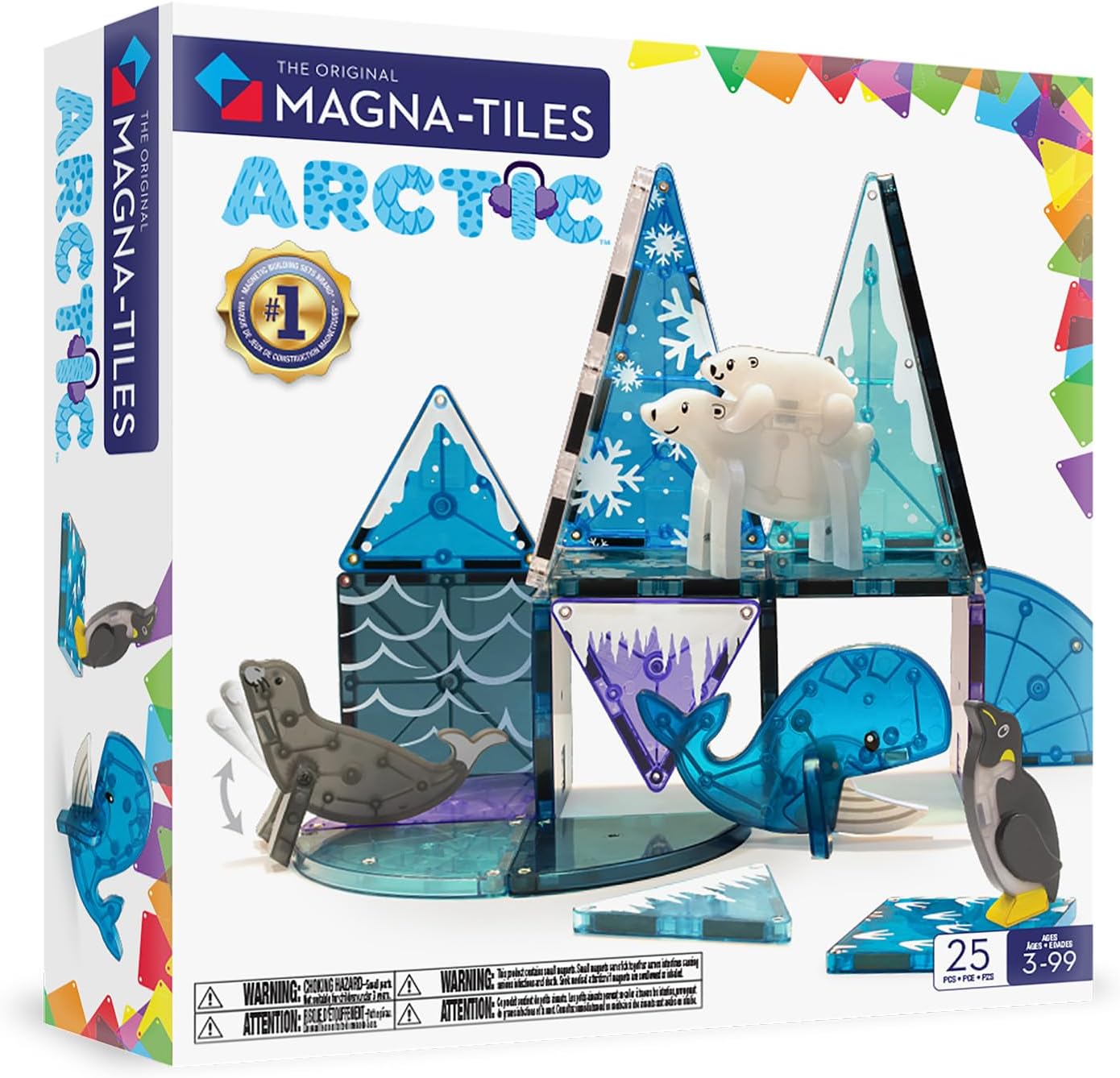 Arctic Animals 25-Piece Set
