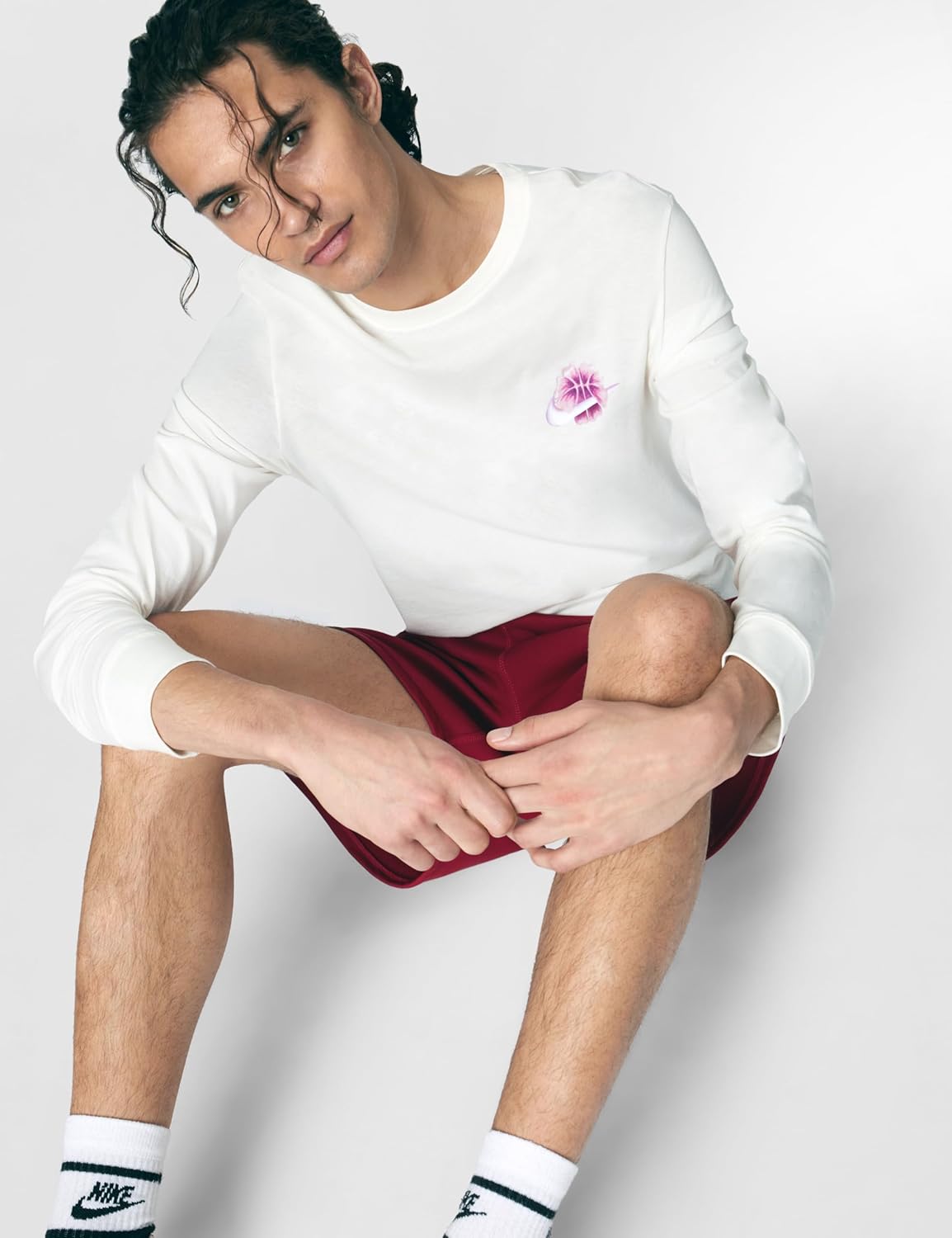 Nike Men's Basketball Graphic Long Sleeve