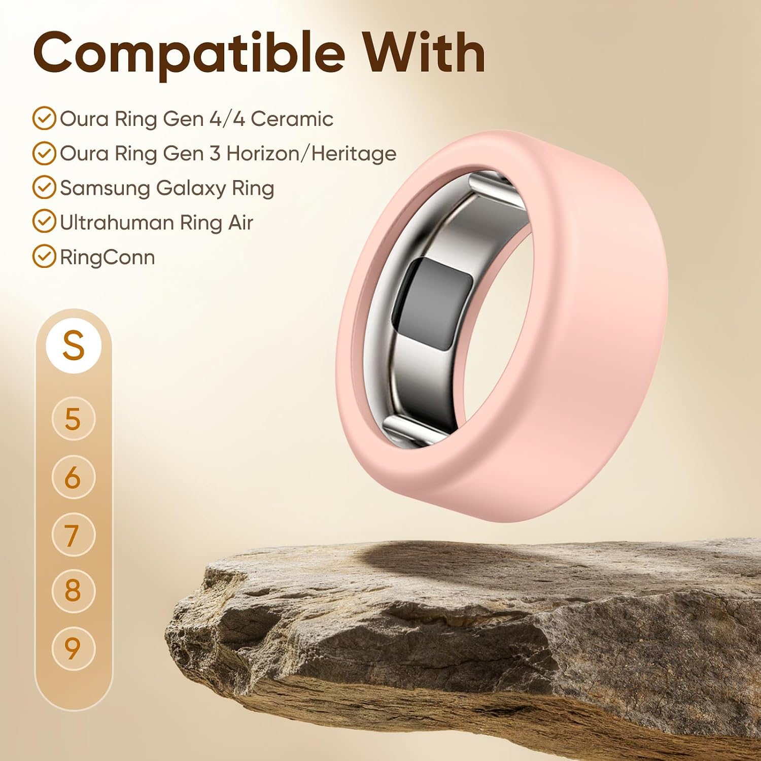 15 Pack Silicone Ring Cover Compatible with Oura Ring 4/Gen 3
