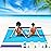 BYDOLL Beach Blanket 78\'\'X81\'\' Waterproof Sandproof Suits1-4 Adults Oversized Lightweight Large Blanket Picnic Mat for Beach Sand Free Travel Camping Hiking Picnic