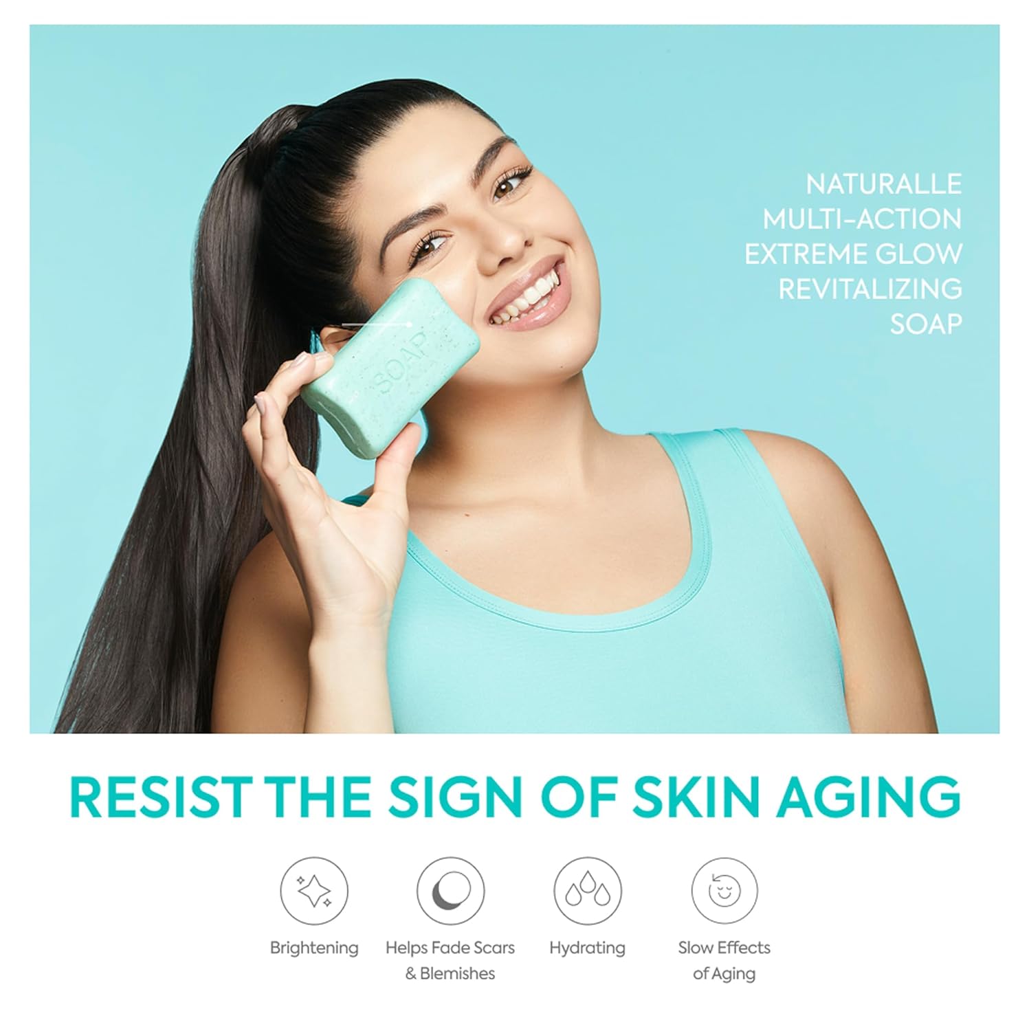 Makari Naturalle Multi-Action Extreme Toning Soap (7 oz) | Moisturizing Bar Soap | Normalizes Oil Levels | Cleanse, Soften, Brighten, and Smooth Rough Skin | Ideal for Sensitive to Dry Skin Types - Image 3