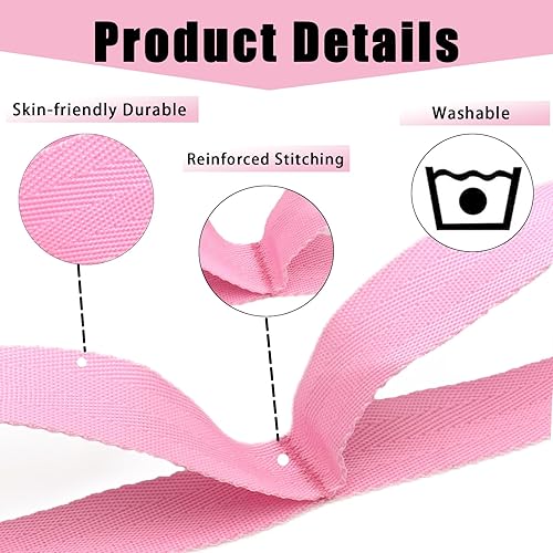 Miniatura 2 de Correa elástica de yoga para terapia física, correas elásticas para entrenamiento en casa, pilates y gimnasia, 10 bucles bandas elásticas no