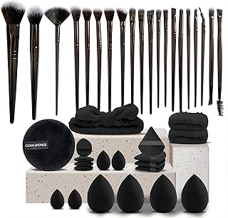 Juego de 40 brochas de maquillaje, kit de maq...