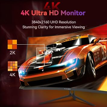 32 4K 160Hz Curved Gaming Monitor,1ms FreeSync,95% DCI-P3,HDMI2.1,VESA | UHD 125% sRGB 1500R Curvature Factory Calibration Dual Stereo Speakers DP 1.4 VESA Zero stutter for gaming and office