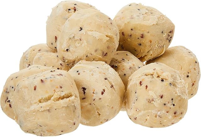 RSPB Wild Bird Food Super Suet Fat Balls, 50 in a Box, Beige