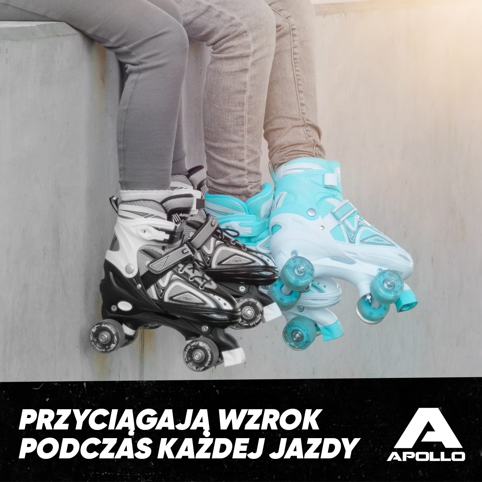 Super Quad regulowane wrotki dla dzieci