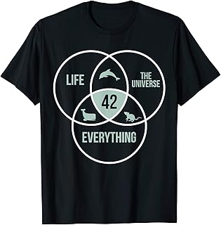 Life The Universe And Everything 42 Answer To Life T-Shirt