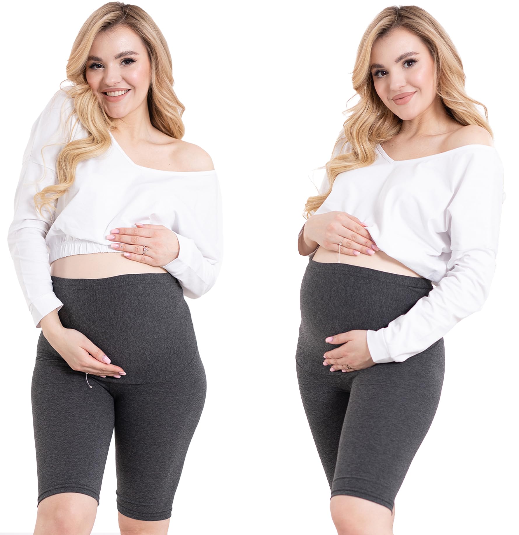 Formommy - Damskie Legginsy 1/3 Ciążowe Kolarki wyprodukowane w UE