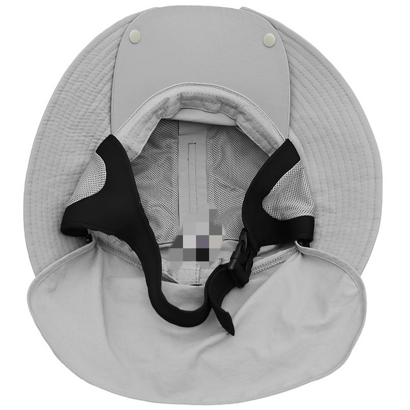 MOGSA Sombrero de pescador para hombre, sombrero de surf en ala transpirable, sombrilla, playa, sombrero fresco a prueba de viento