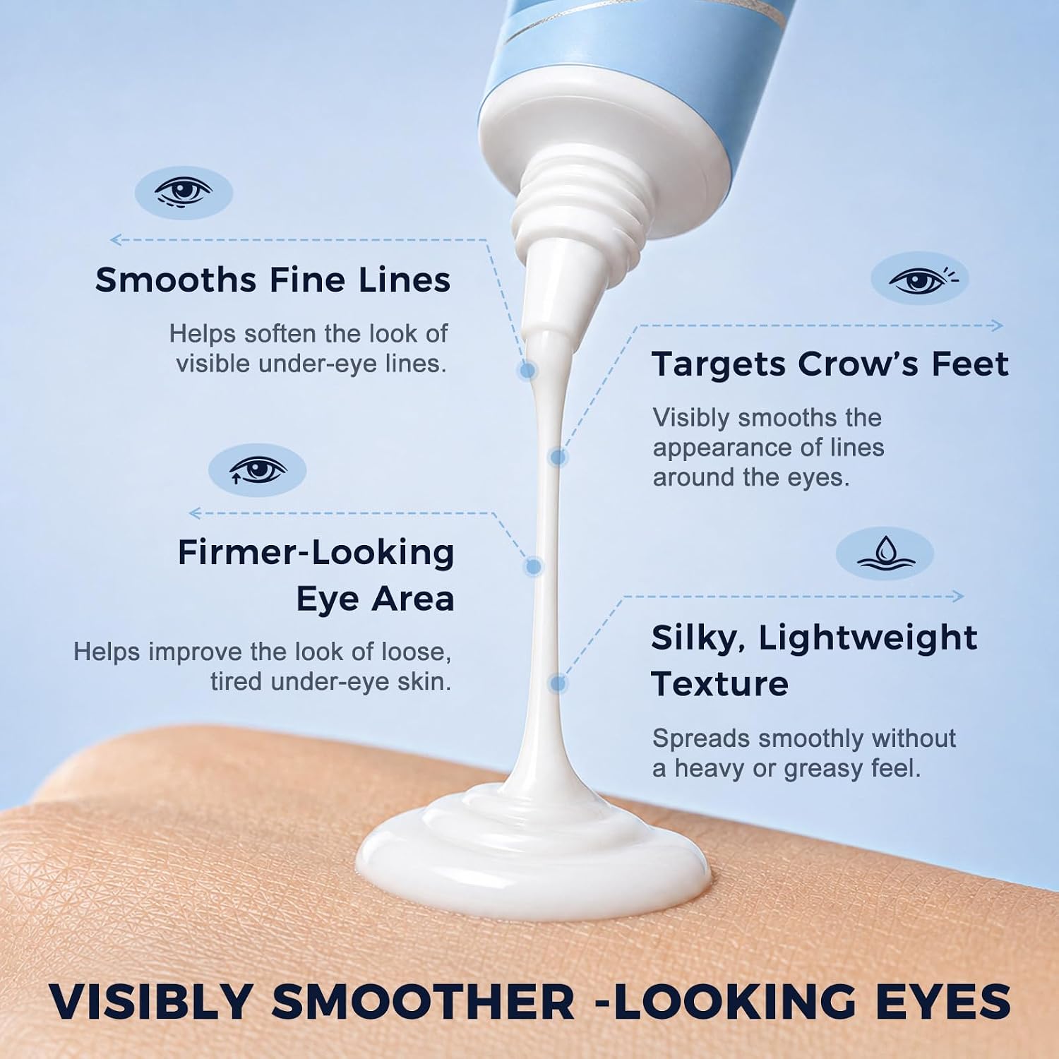 Instant Firming Eye Serum for Under-Eye Bags, Puffiness and Fine Lines A6