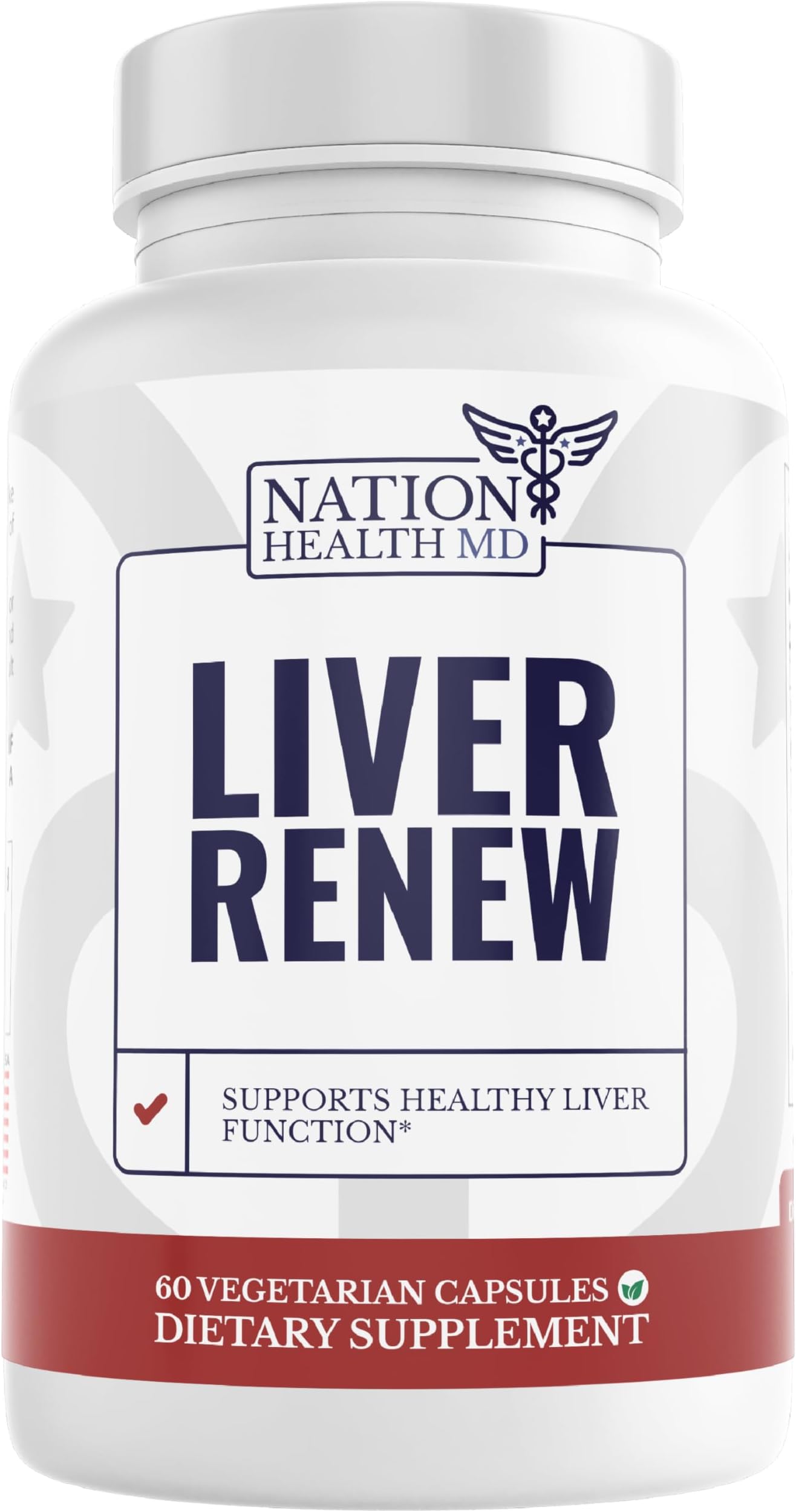Liver Renew - Liver Cleanse Detox & Repair - Liver Support Supplement with Artichoke Extract, Milk Thisle, Dandelion and Turmeric (1 Bottle)