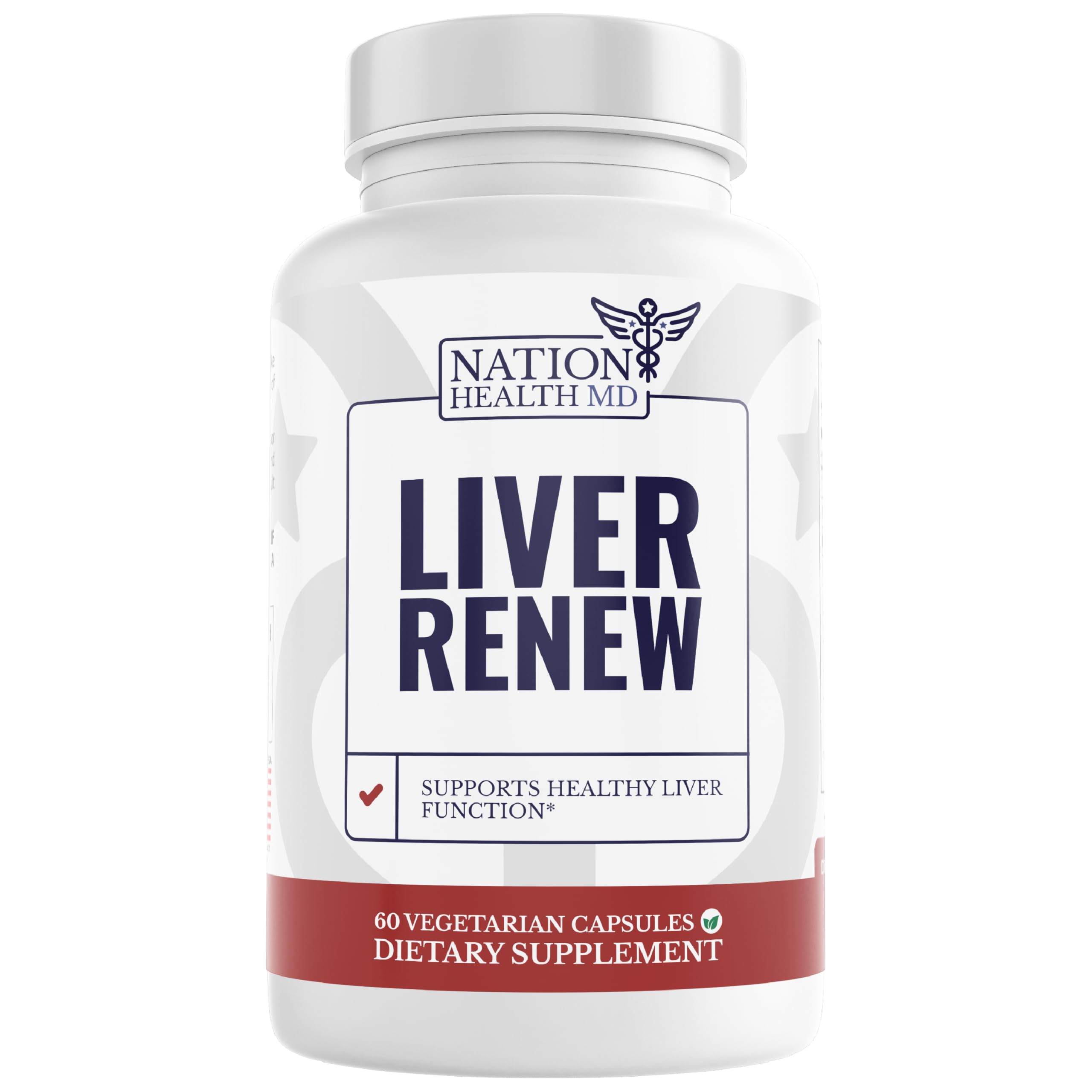 Liver Renew - Liver Cleanse Detox & Repair - Liver Support Supplement with Artichoke Extract, Milk Thisle, Dandelion and Turmeric - 60 Capsules