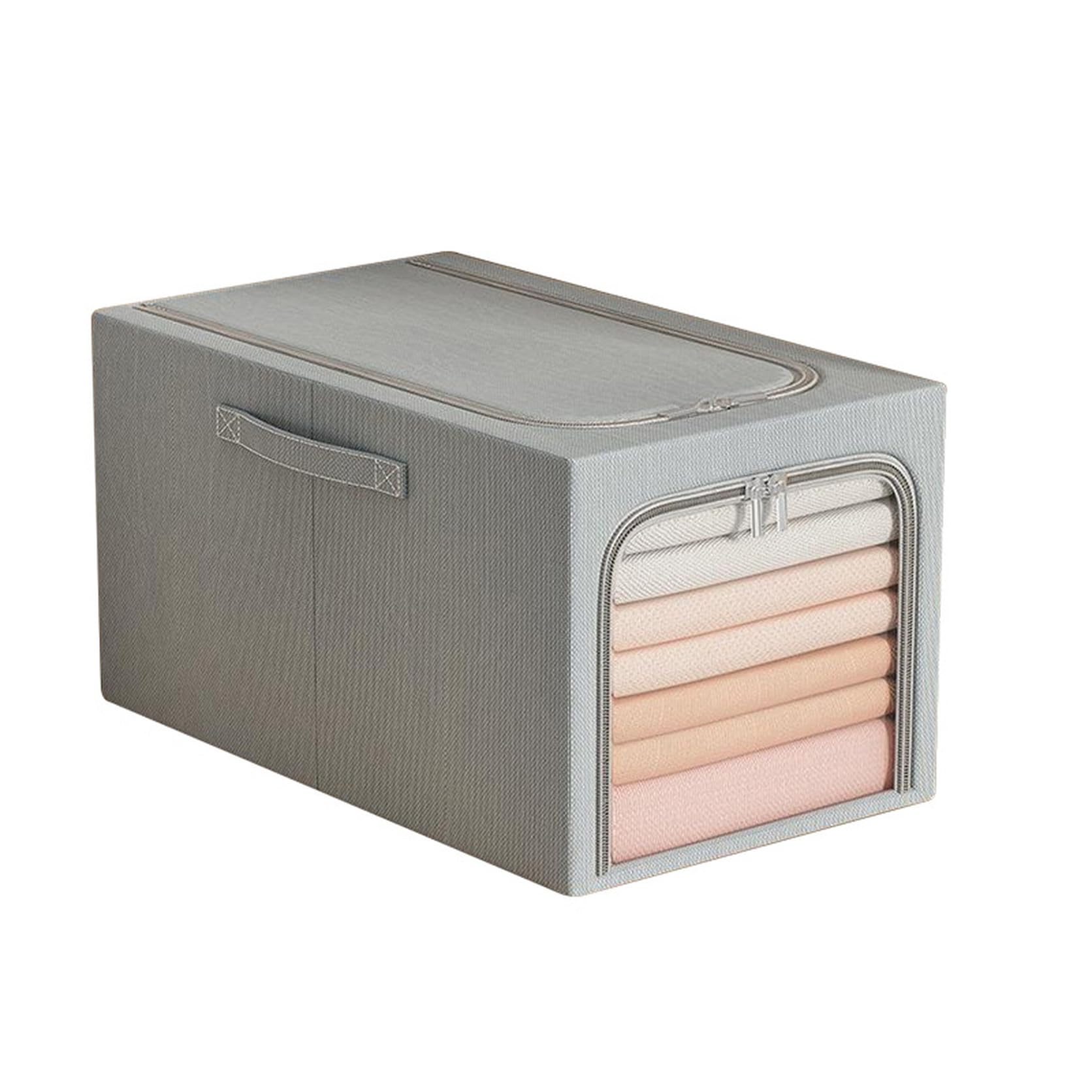 Amazon｜[SDS] 収納ボックス 折りたたみ ふた付き 布 大容量 31L 49L